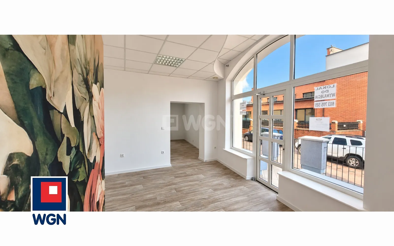 Lokal handlowy na  wynajem Kwidzyn - Nowoczesny lokal z dużymi witrynami w centrum